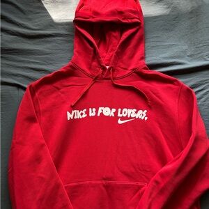 Nike Red Hoodie